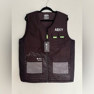 Xbox  Summer Utility Vest Black Size Large ABXY/100